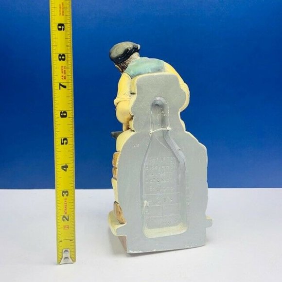 Chalkware figurine England Naturecraft Blacksmith - Picture 4 of 7